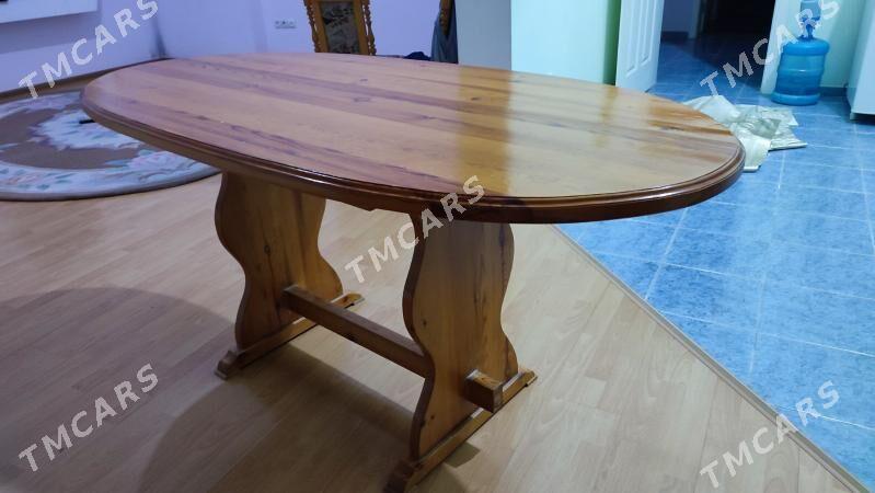 стол обеденный деревянный - Aşgabat - img 3