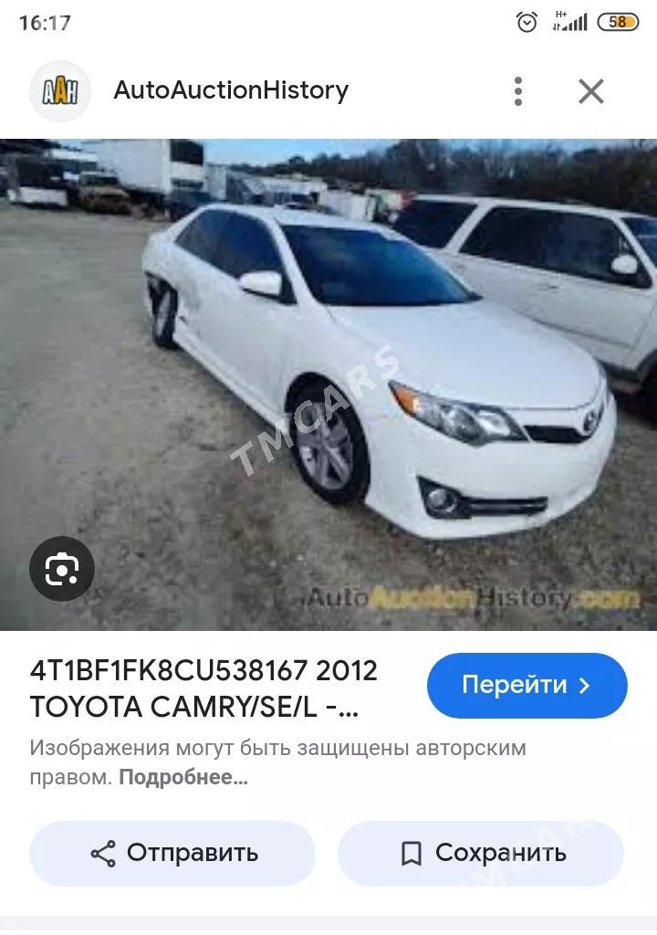 Toyota Camry 2012 - 195 000 TMT - ул. Московская (10 йыл абаданчылык ш.) - img 6