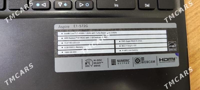 Notebook Acer i7 4gen - Байрамали - img 4