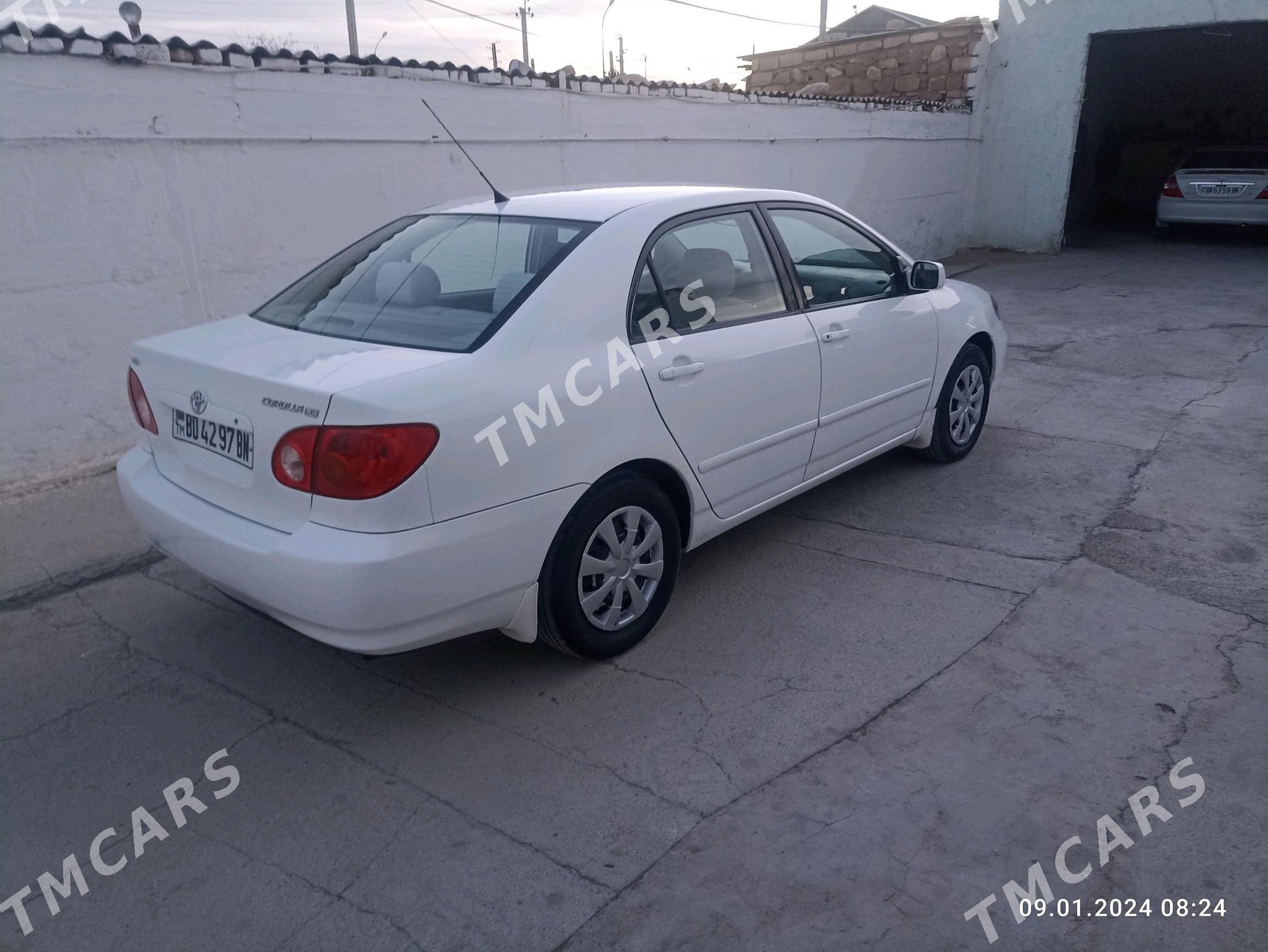 Toyota Corolla 2002 - 96 000 TMT - Гызыларбат - img 4