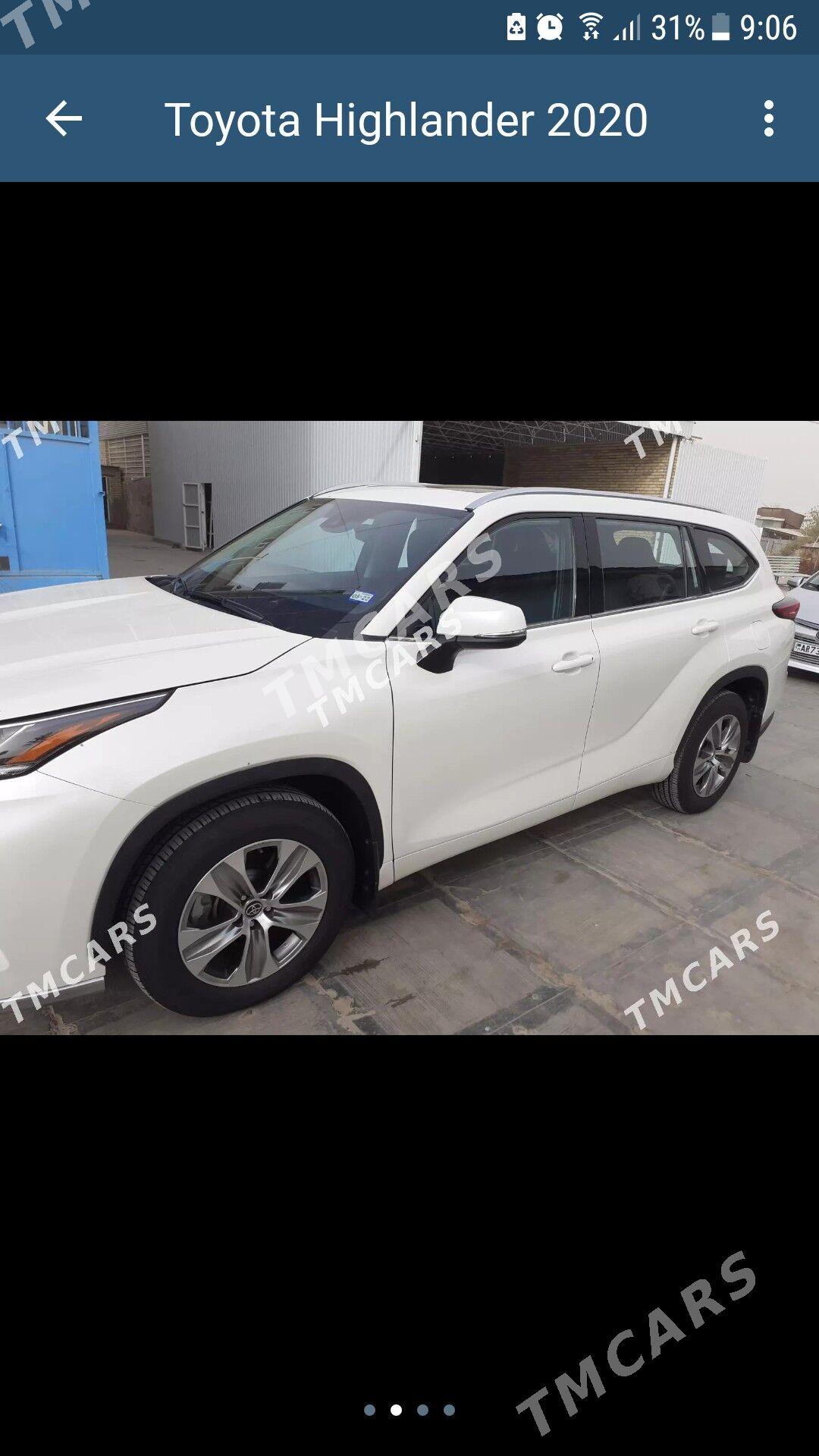 Toyota Highlander 2020 - 480 000 TMT - Aşgabat - img 2