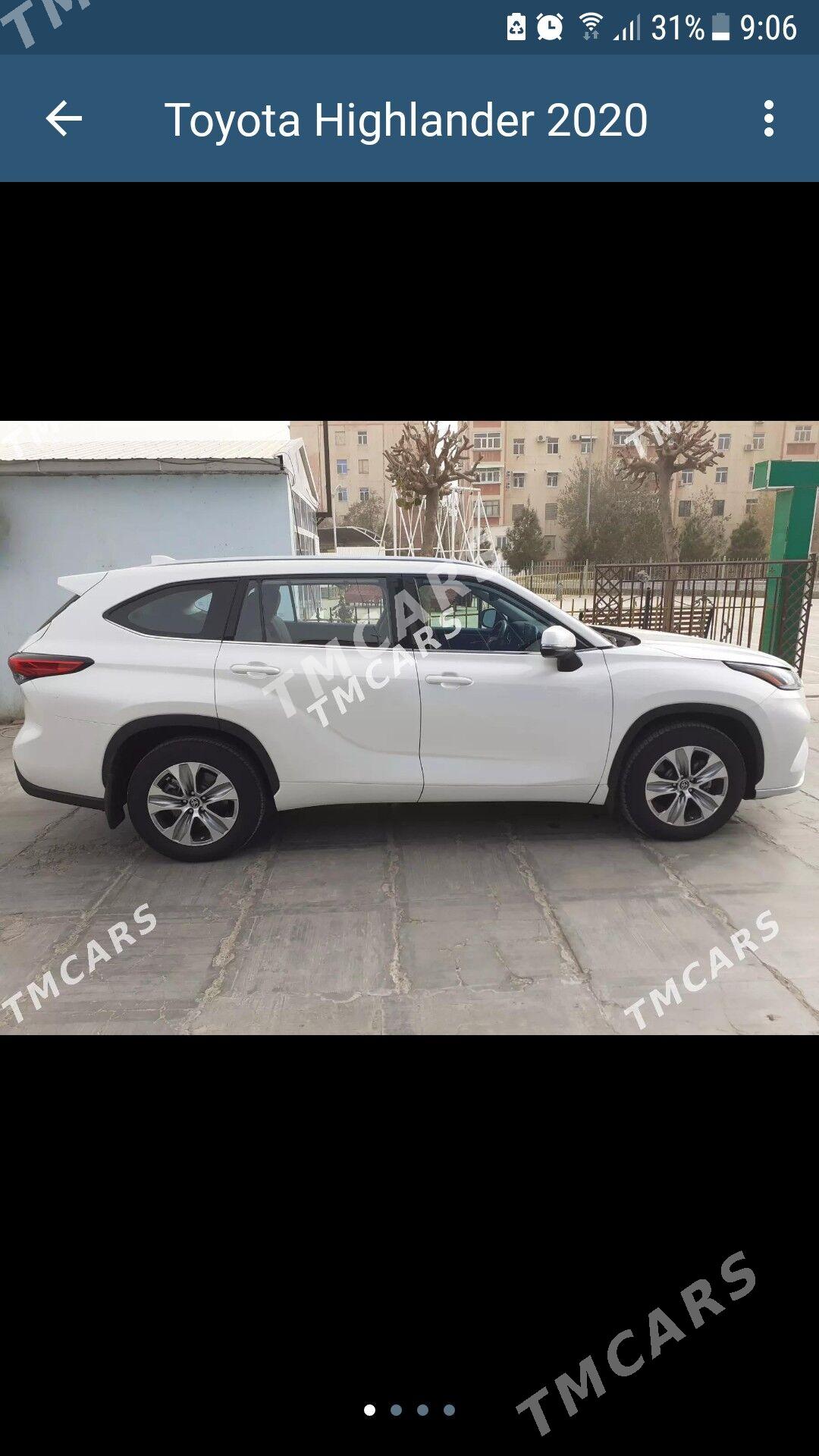 Toyota Highlander 2020 - 480 000 TMT - Aşgabat - img 4