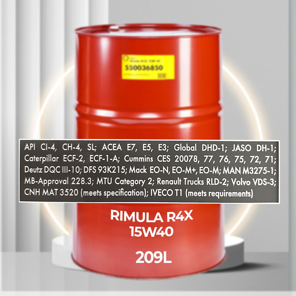 Shell Rimula R4X 15w40 208L 1 TMT - Ашхабад - img 2