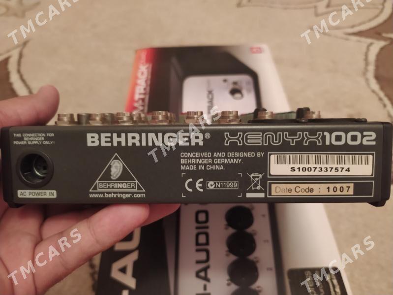 Behringer pult Xenyx 1002 - Aşgabat - img 4