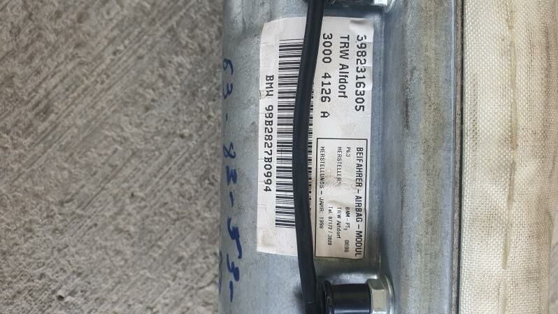 E39/38 airbag 250 TMT - Gurtly - img 5