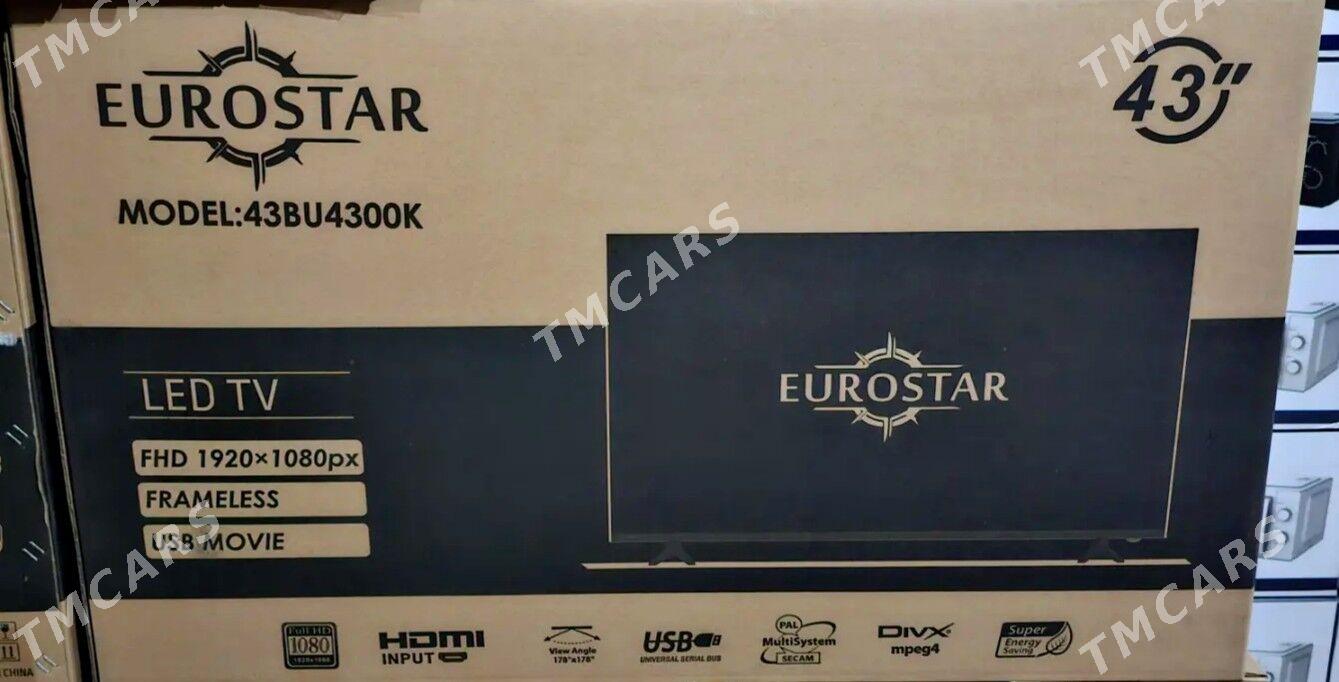 FUL HD TELEWIZOR EURASTAR 43LE - Aşgabat - img 2