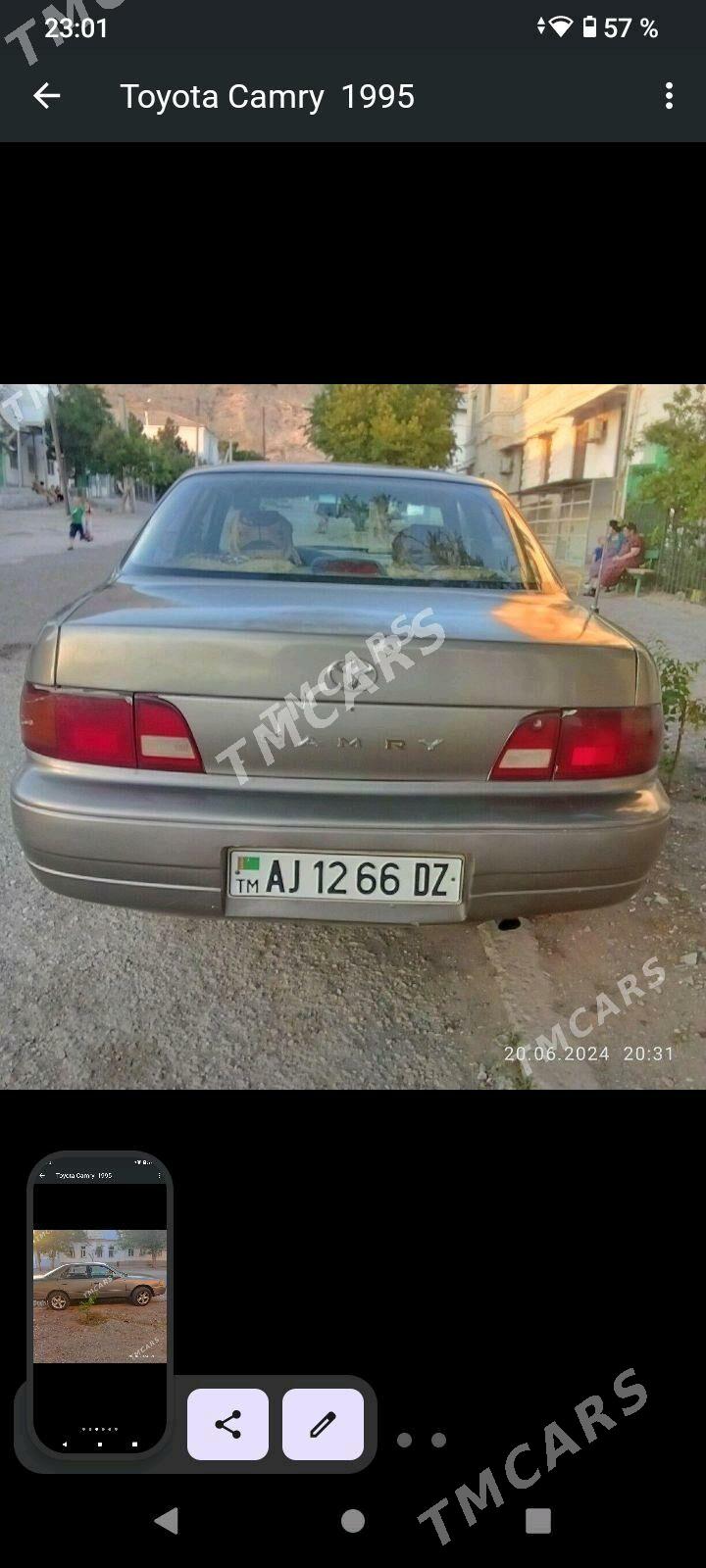 Toyota Camry 1995 - 50 000 TMT - етр. Туркменбаши - img 2