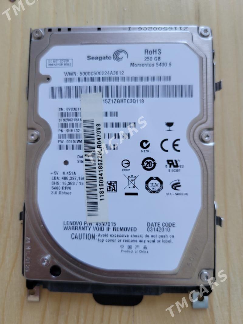 Жесткий диск Seagate 250 ГБ - Дашогуз - img 2