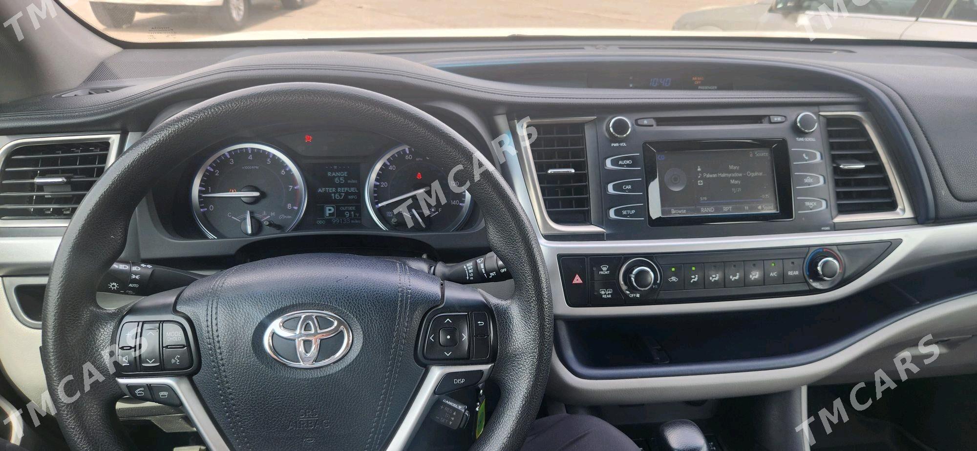 Toyota Highlander 2016 - 320 000 TMT - Ашхабад - img 8
