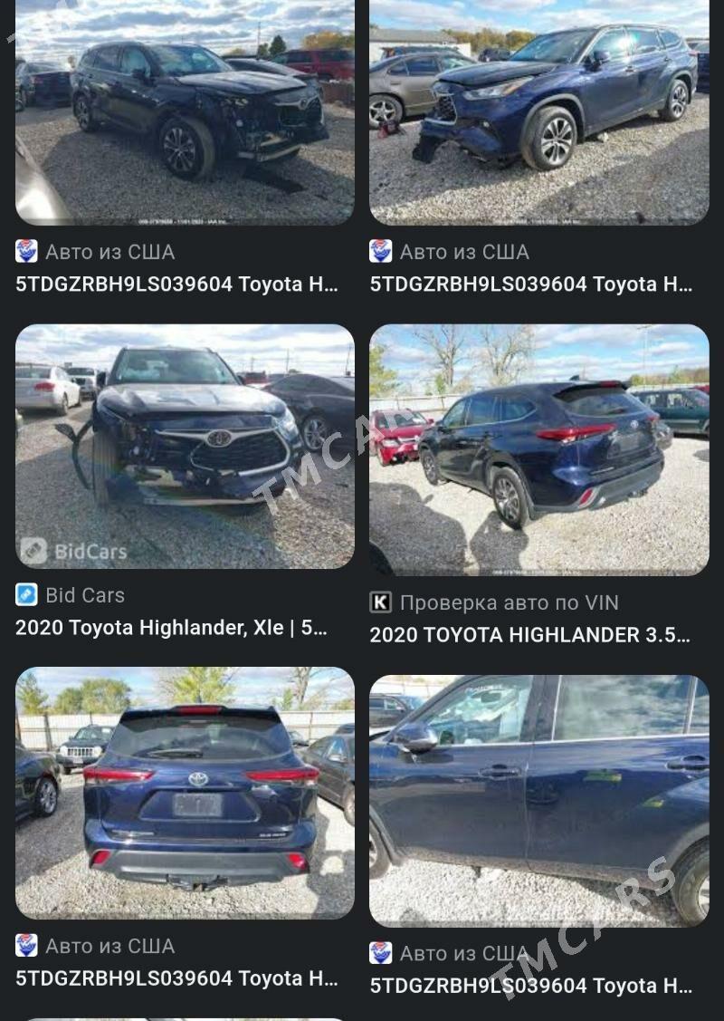 Toyota Highlander 2020 - 510 000 TMT - Mary - img 10