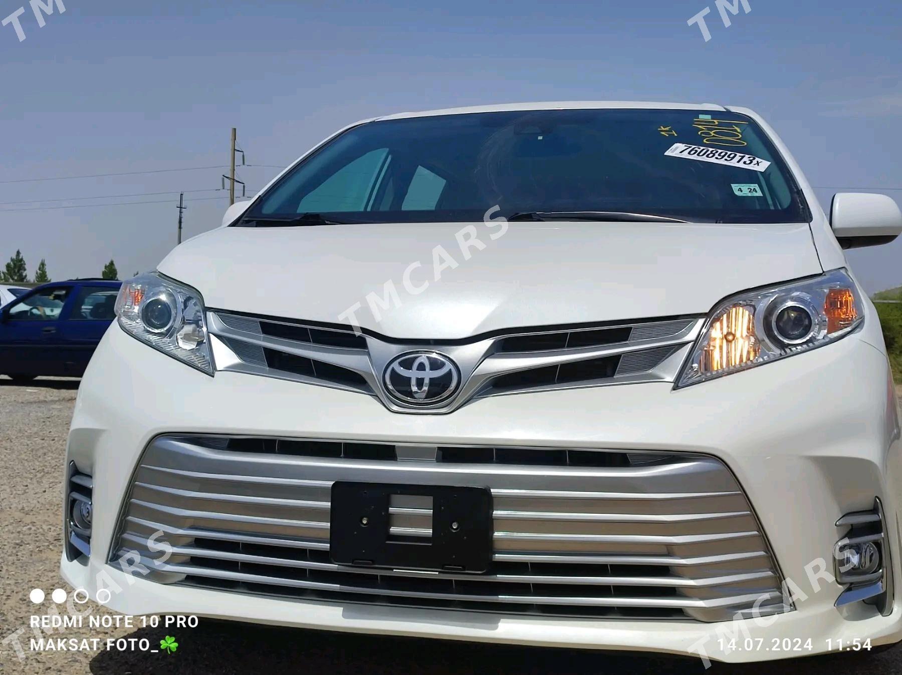 Toyota Sienna 2019 - 360 000 TMT - Мары - img 5