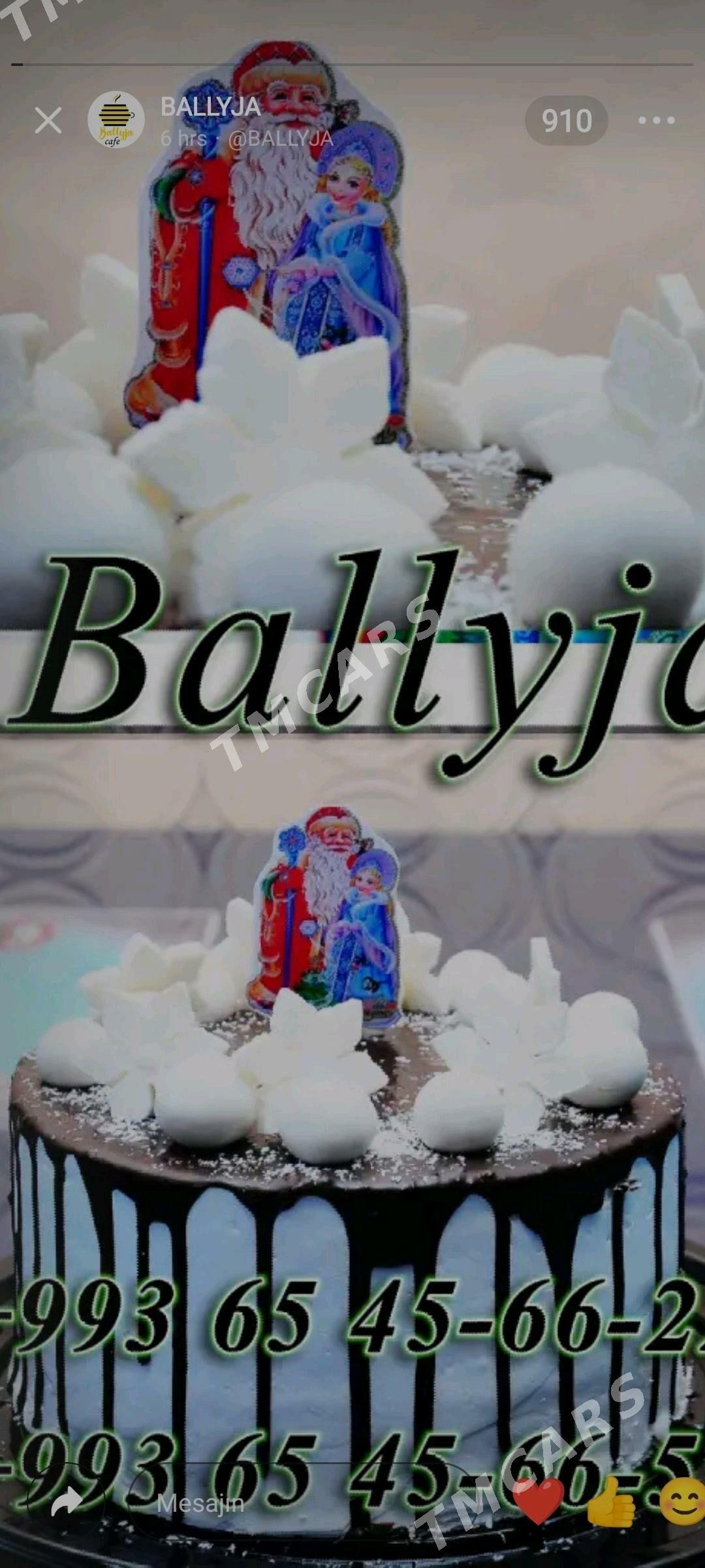 "Ballyja" Tortlar торт - Aşgabat - img 10