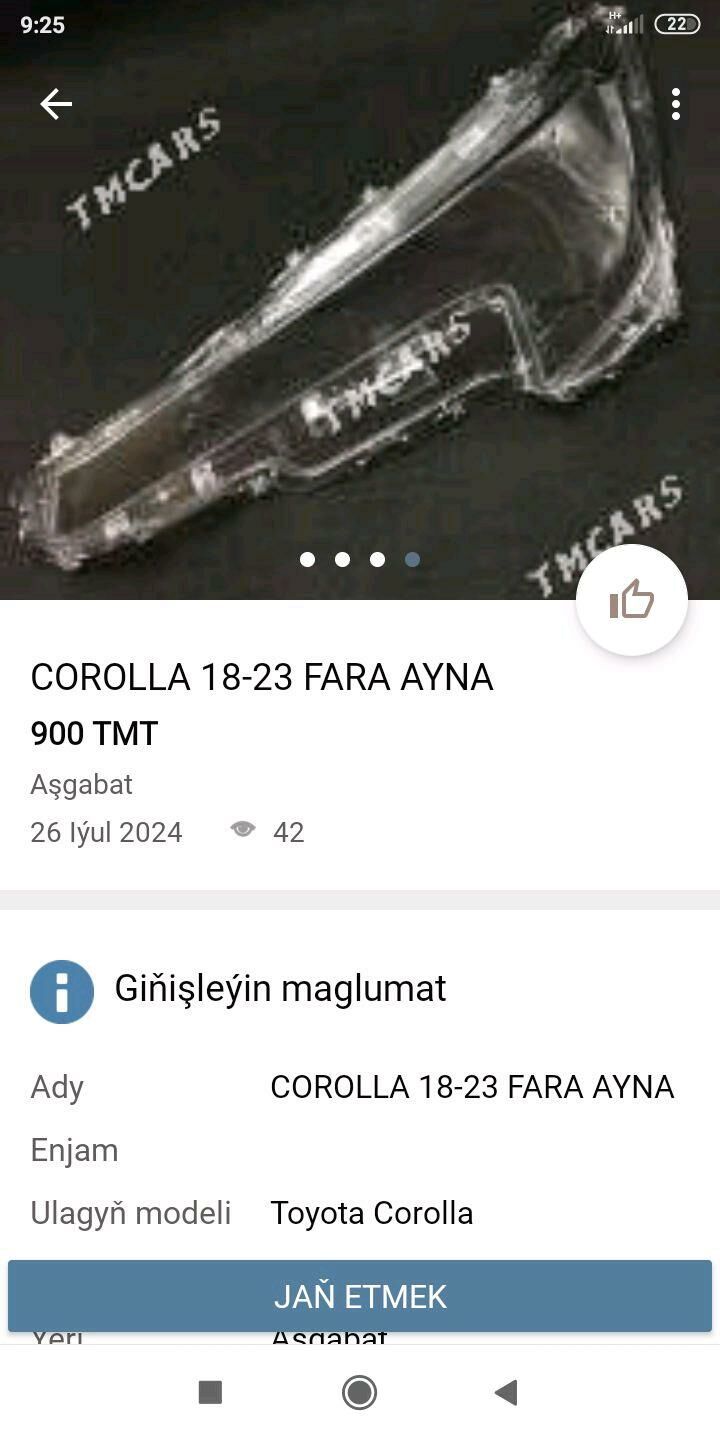 corolla 2021 fara 650 TMT - Daşoguz - img 4