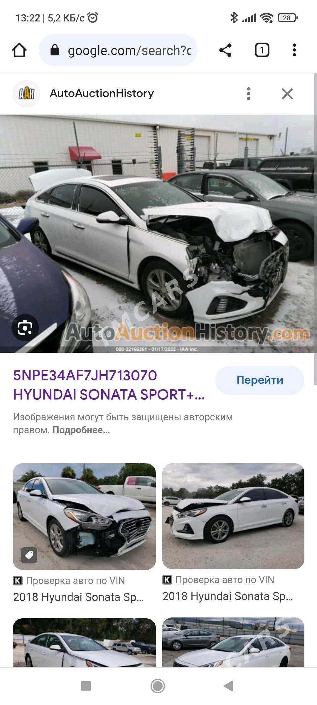 Hyundai Sonata 2018 - 190 000 TMT - Aşgabat - img 4
