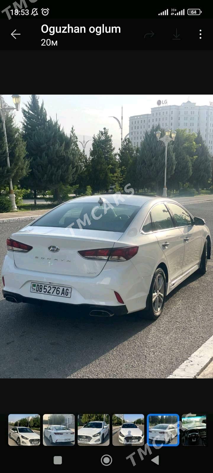 Hyundai Sonata 2018 - 230 000 TMT - ул. Московская (10 йыл абаданчылык ш.) - img 4