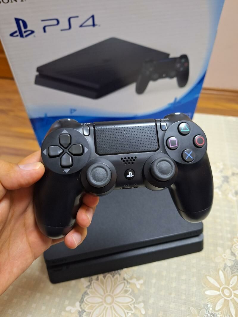 Playstation 4 Slim 500gb 5oyun - Ашхабад - img 2