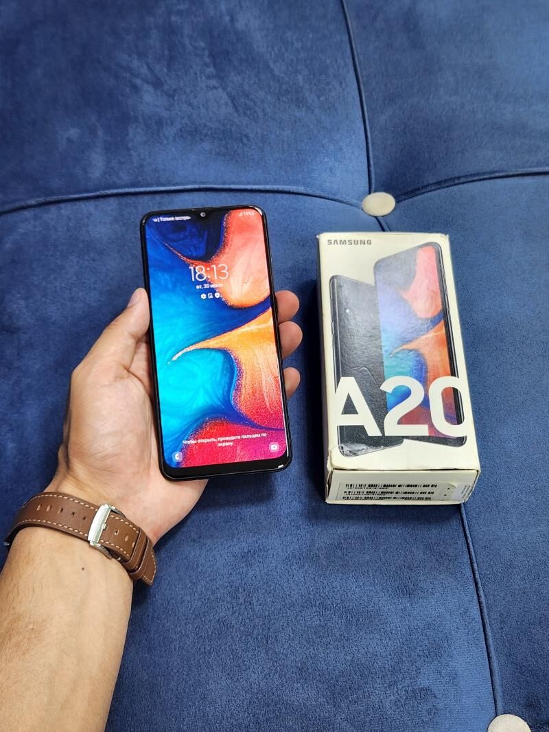 Samsung A20. 3/32 - Ашхабад - img 4
