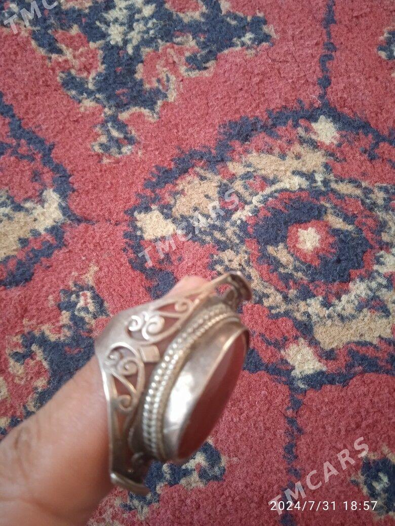 Кольцо серебро старый - Туркменабат - img 3