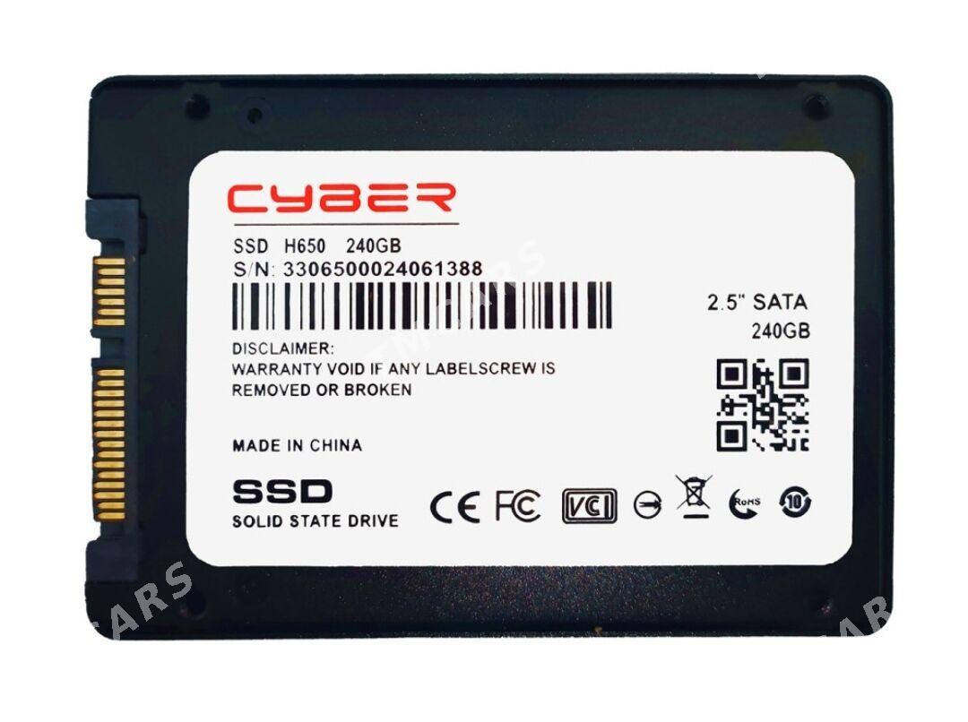 SSD Cyber 240gb+120gb Taze  - Aşgabat - img 2