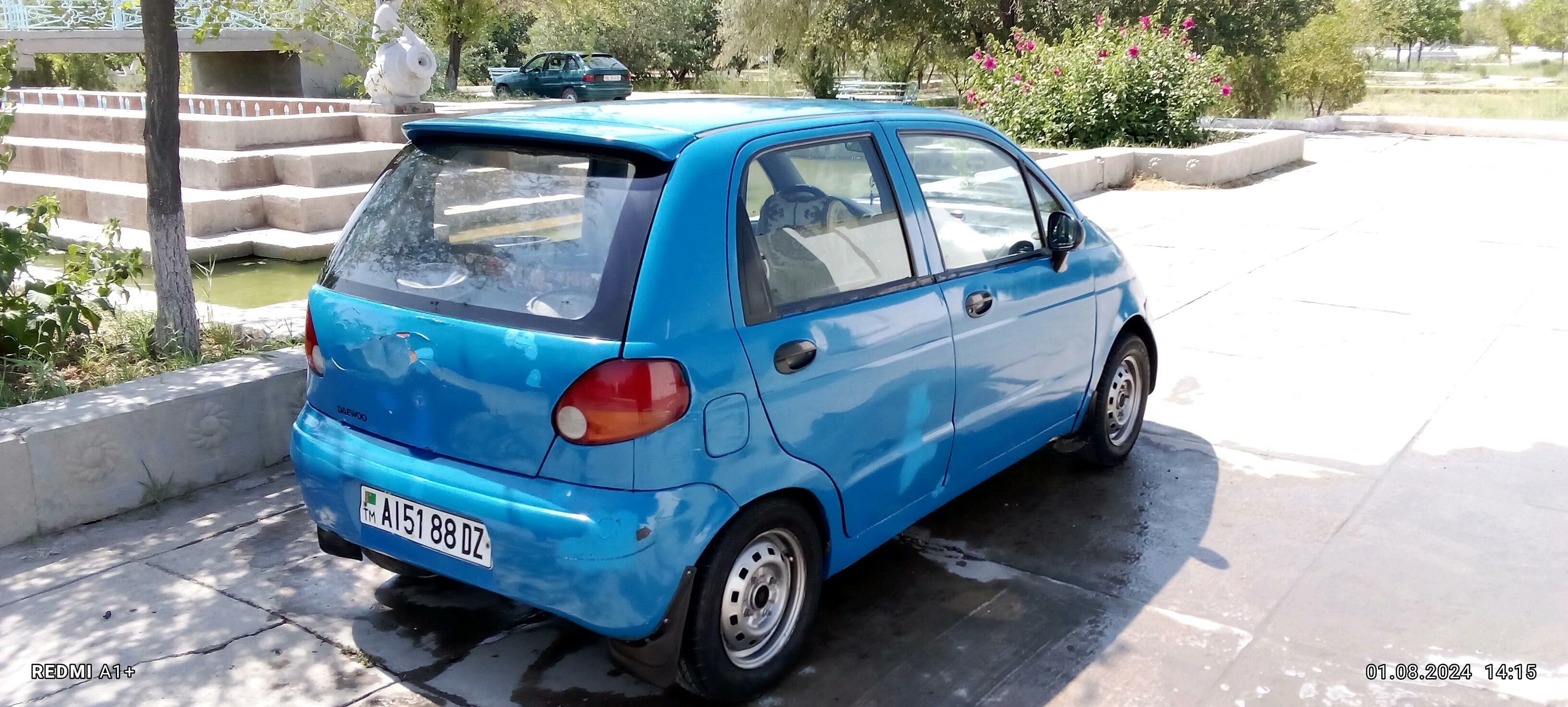 Daewoo Matiz 1999 - 15 000 TMT - Дашогуз - img 4