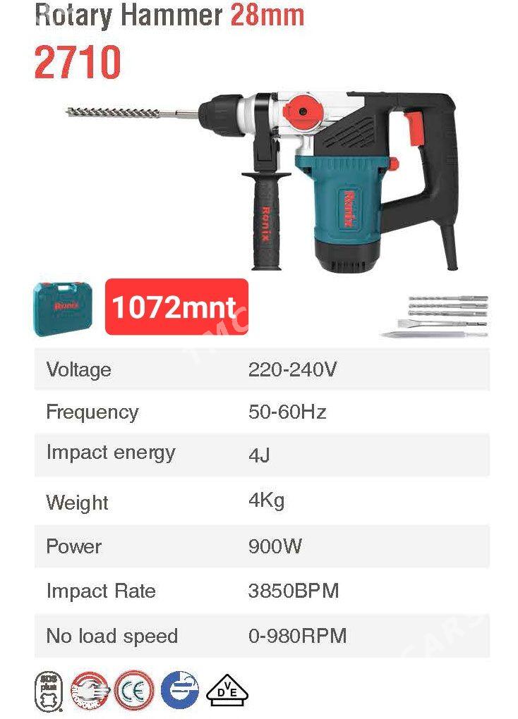 RONIX  PERFORATOR - Aşgabat - img 6