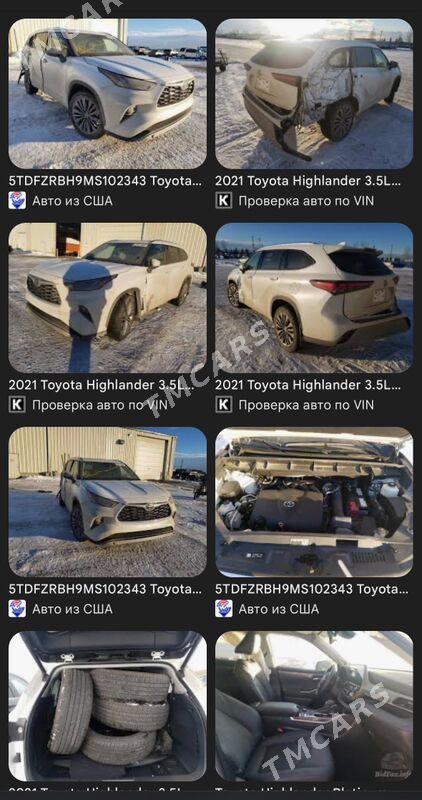 Toyota Highlander 2021 - 900 000 TMT - Ашхабад - img 10