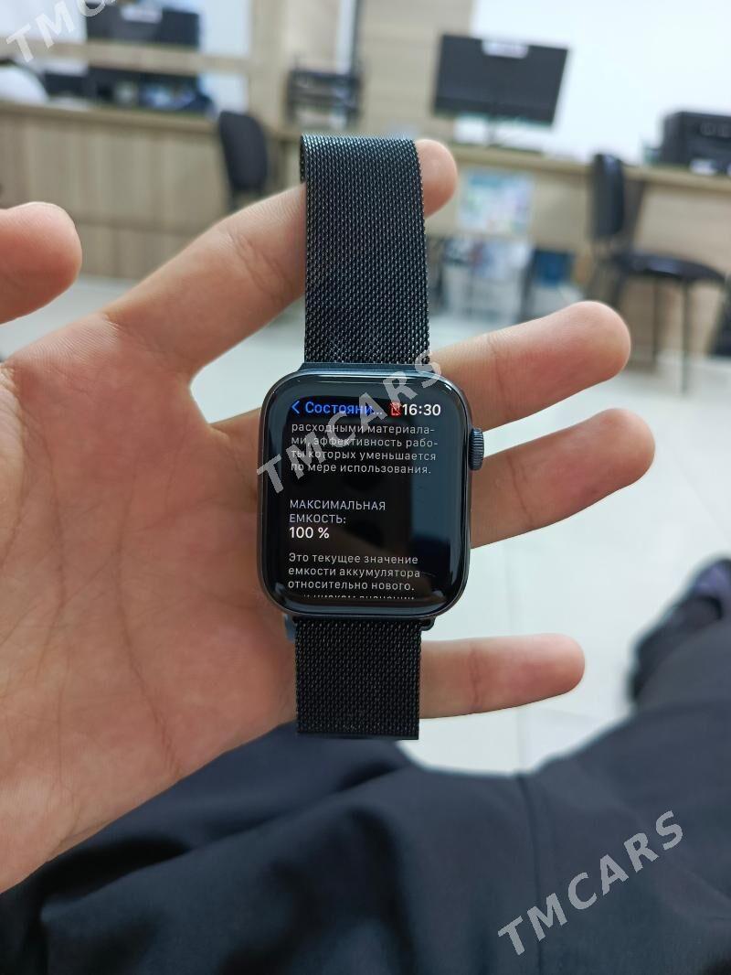Apple watch 5series 44mm - Ашхабад - img 3