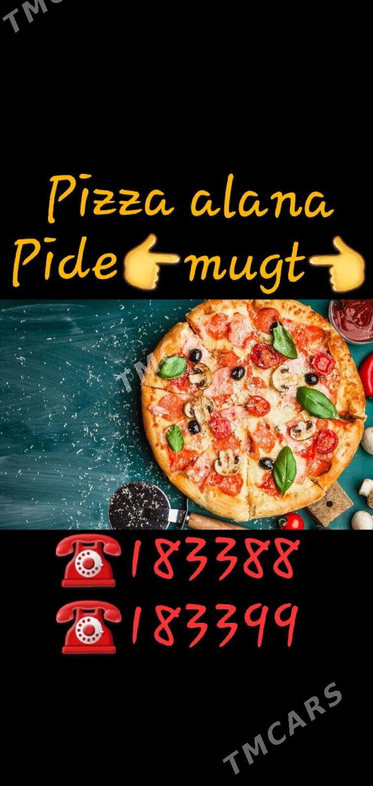 PIZZA PIDE DOSTAWKA YYLDYRYM - Aşgabat - img 2