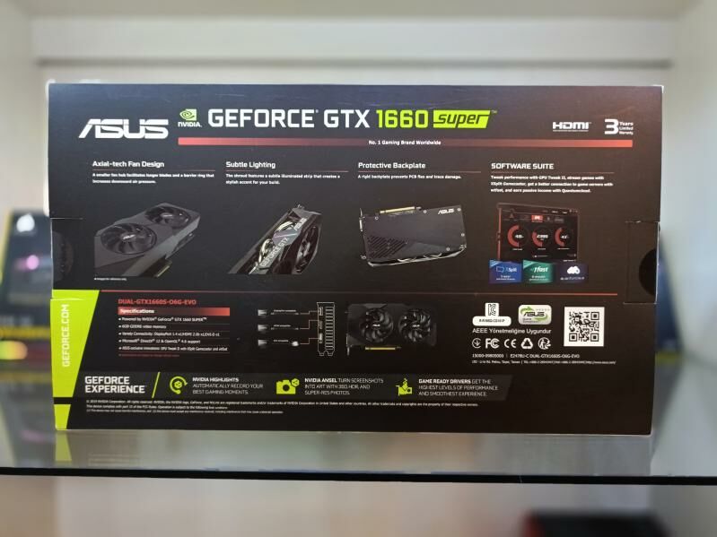 ASUS GTX 1660 SUPER DUAL - Ашхабад - img 2