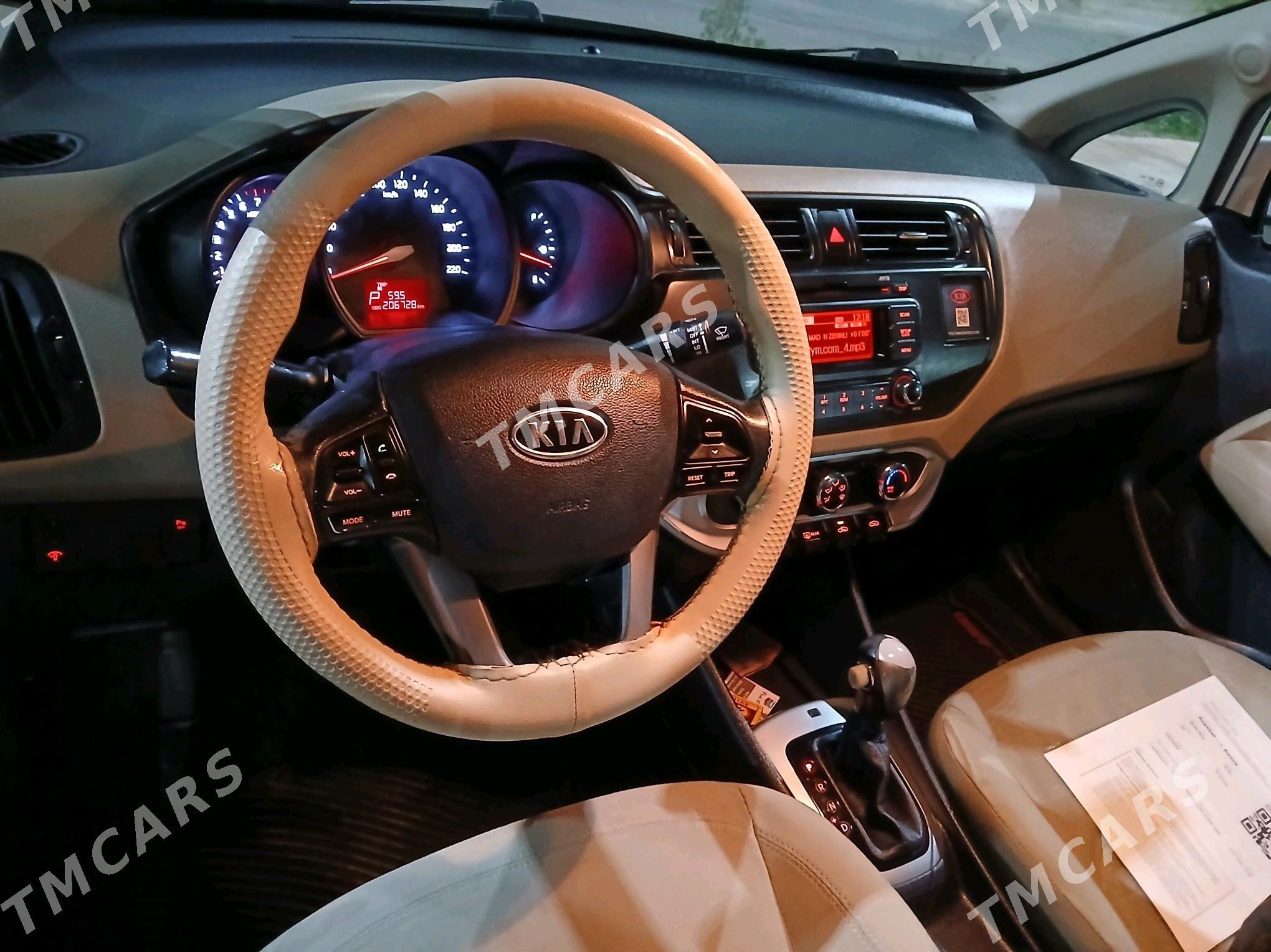 Kia Rio 2012 - 122 000 TMT - Ашхабад - img 5