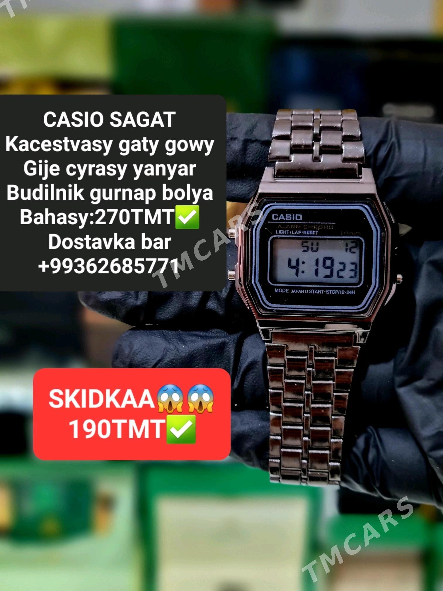 CASIO sagatlar 1:1 garantiyaly - Parahat 2 - img 10