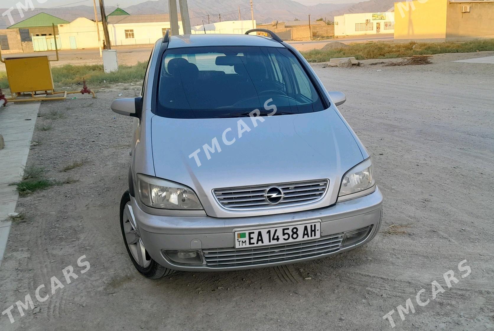 Opel Zafira 2002 - 76 000 TMT - Бахарден - img 2