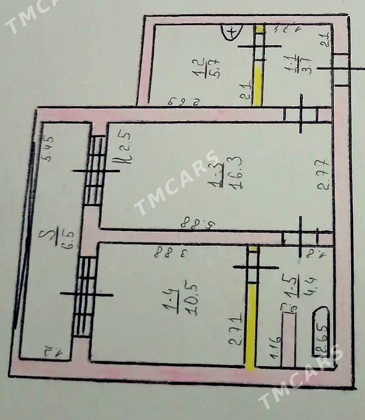 2-Х КОМ 8-МК ПАНЕЛЬНЫЙ ДОМ - Aşgabat - img 6