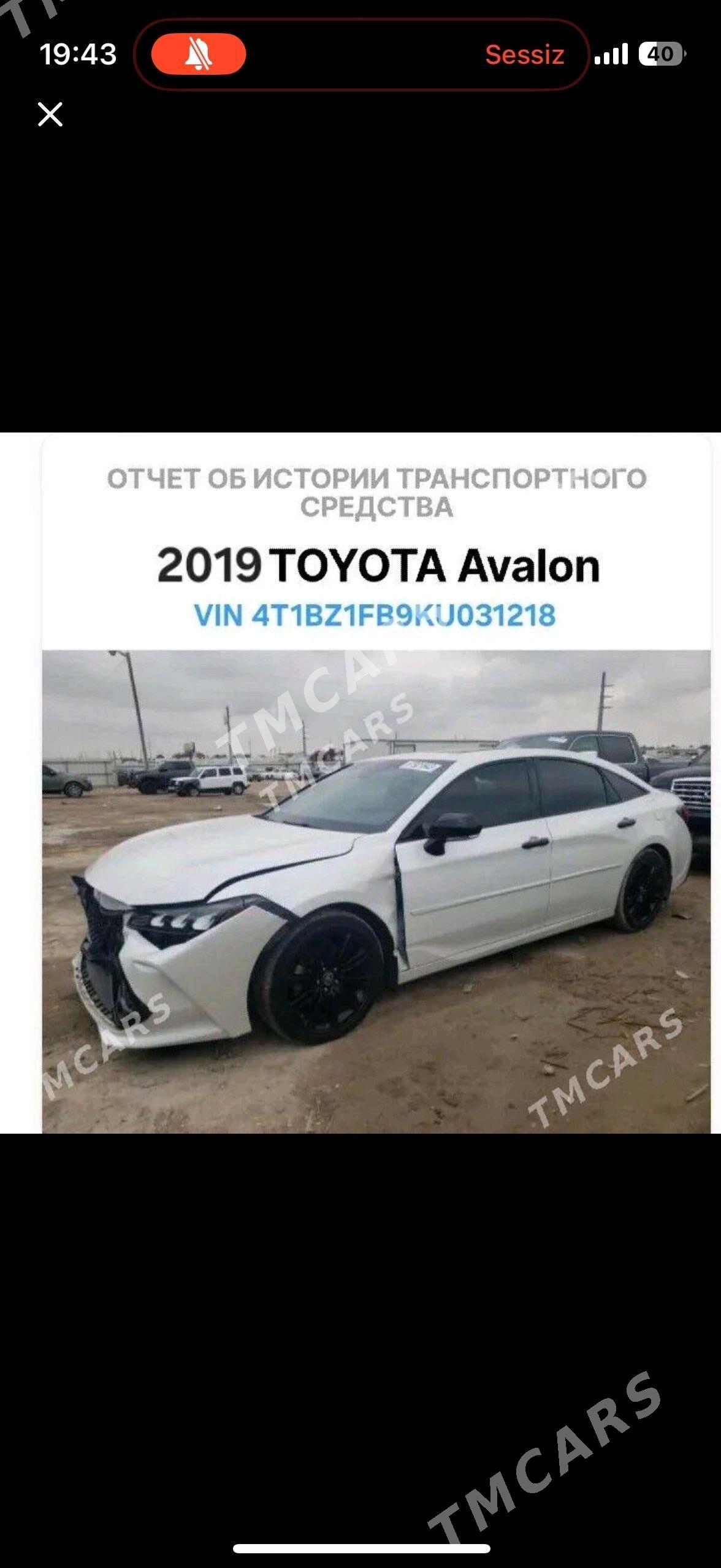 Toyota Avalon 2019 - 495 000 TMT - Aşgabat - img 3