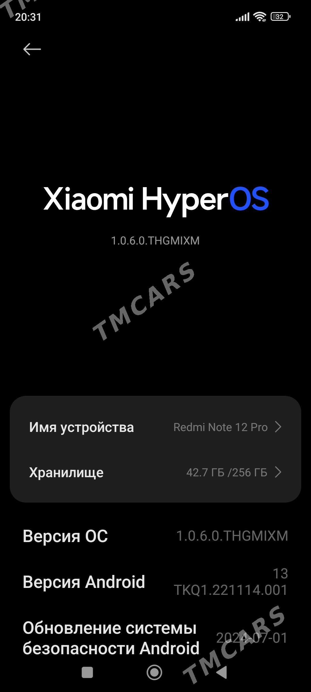 REDMI NOT 12 PRO 8+8 RAM 256GB - Туркменабат - img 6