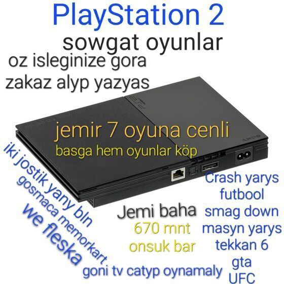 PlayStation 2   ps2 sony psp - Aşgabat - img 7