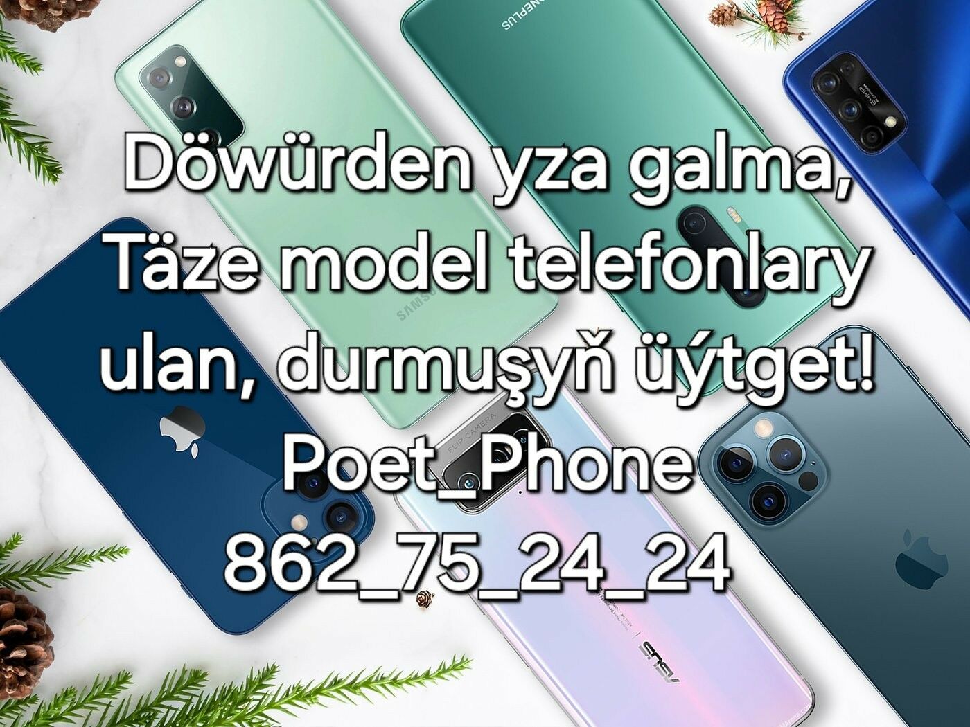 ️ TeLeFoN ALÝAN ️ - Garaşsyzlygyň 15 ýyllygy Söwda Merkezi - img 5