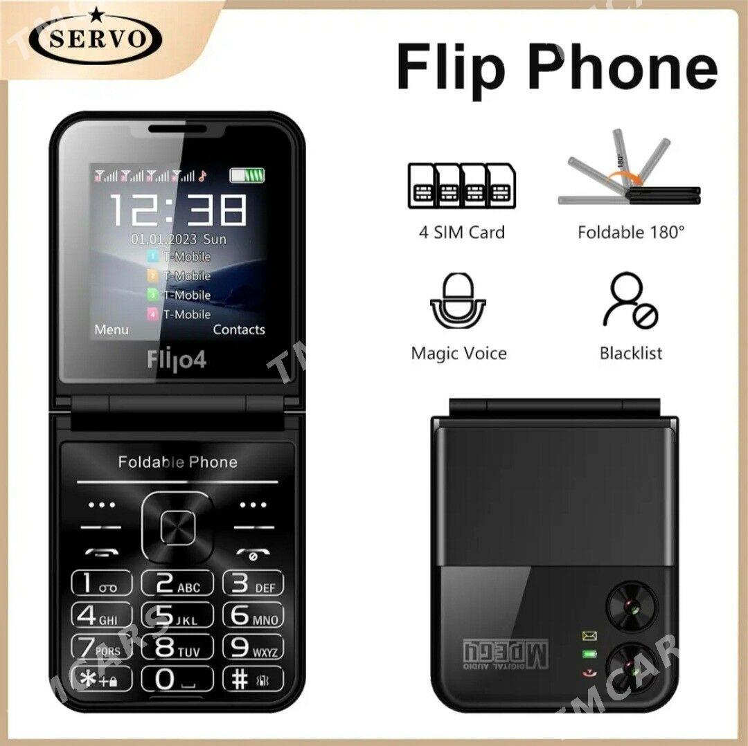 Flip 4 SIM card Telefon - Ашхабад - img 2