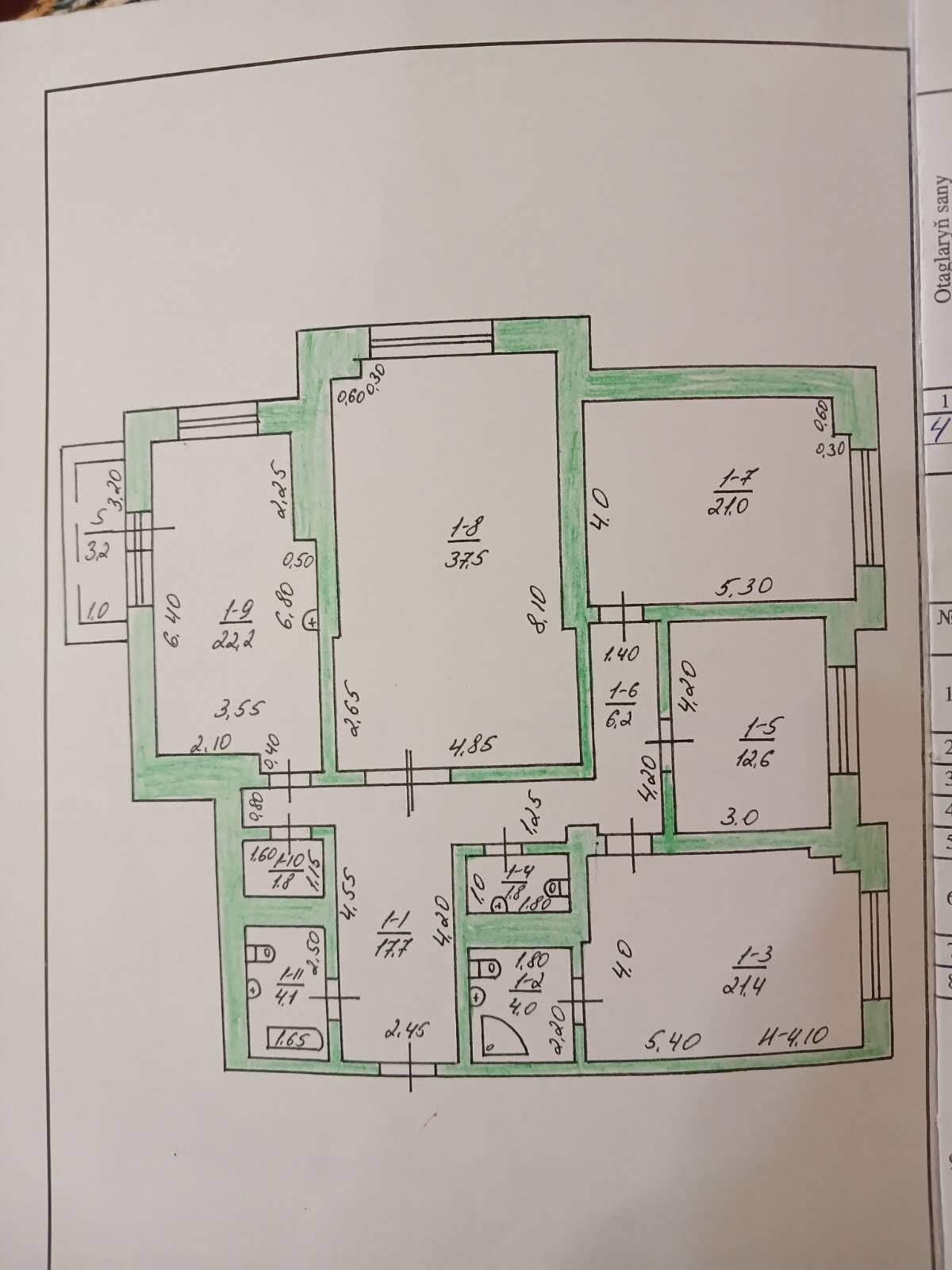 Satlyk Elitka Sowetskay 4 kom - Aşgabat - img 2