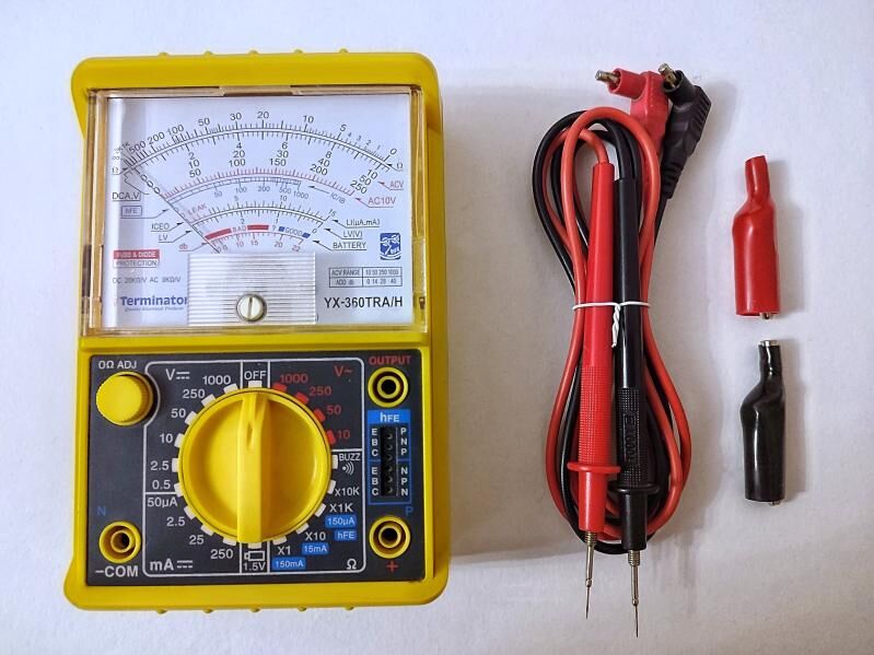 ТЕСТОР MULTIMETERS TESTOR - 8 мкр - img 2