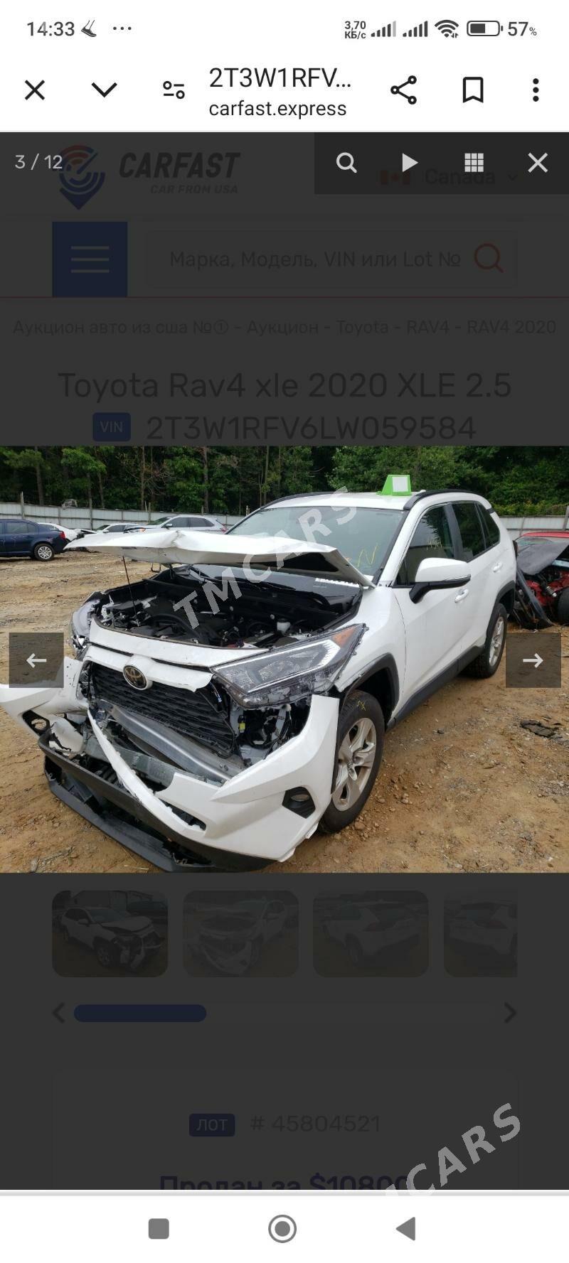 Toyota RAV4 2020 - 430 000 TMT - Mary - img 8