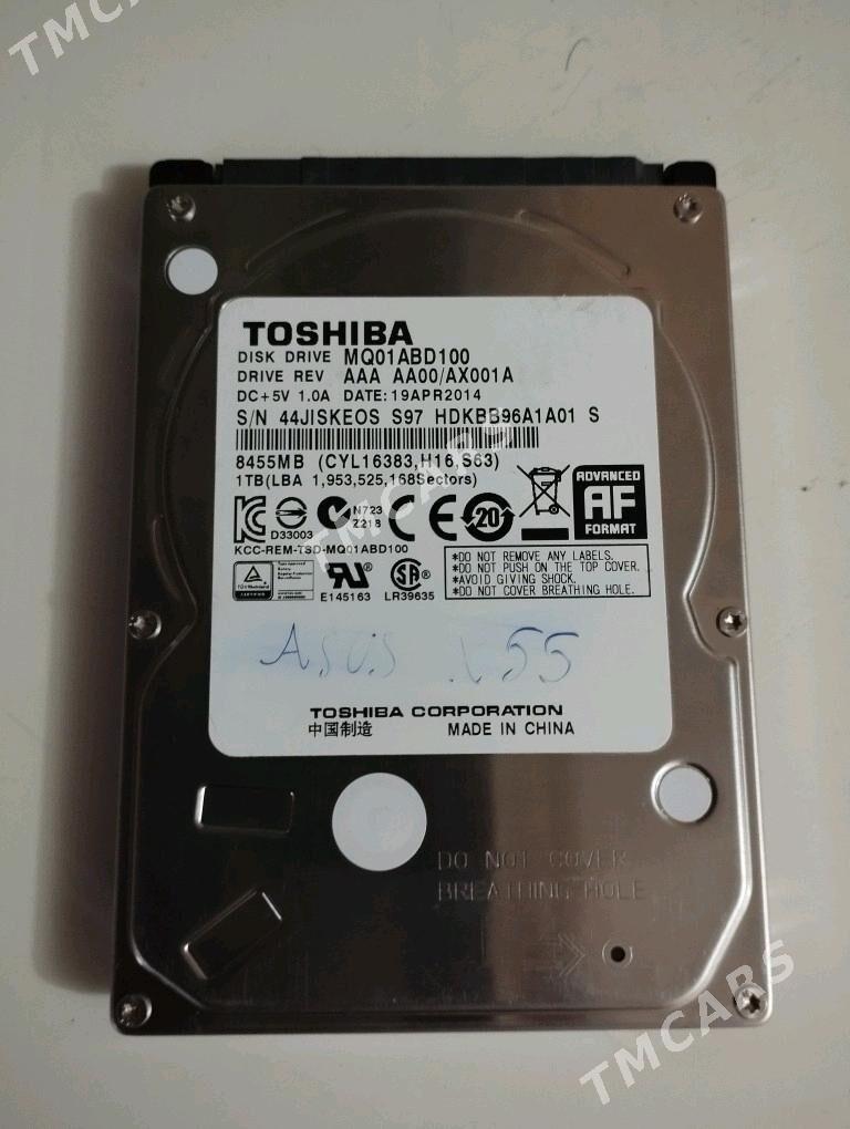 hdd notebook  1 TB (1000 gb) - Türkmenabat - img 2