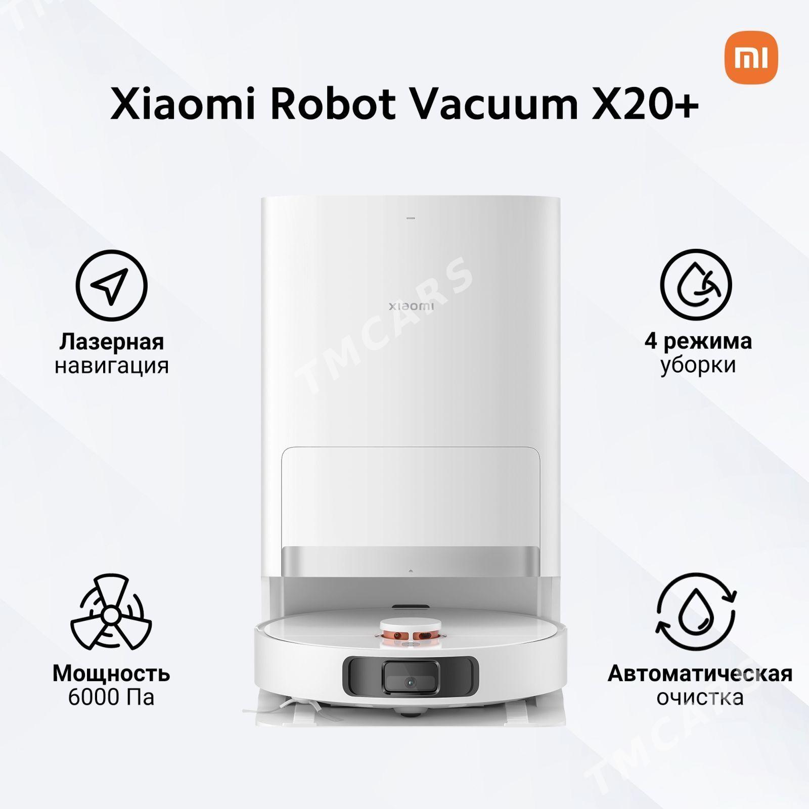 Xiaomi RobotVacuumCleaner X20+ - Ашхабад - img 5