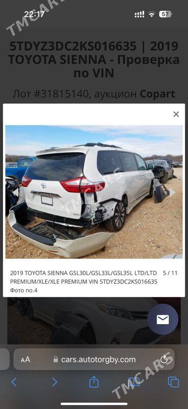 Toyota Sienna 2019 - 660 000 TMT - Aşgabat - img 5