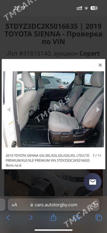 Toyota Sienna 2019 - 660 000 TMT - Aşgabat - img 4