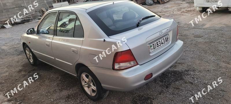 Hyundai Accent 2001 - 50 000 TMT - Garadamak Şor - img 3