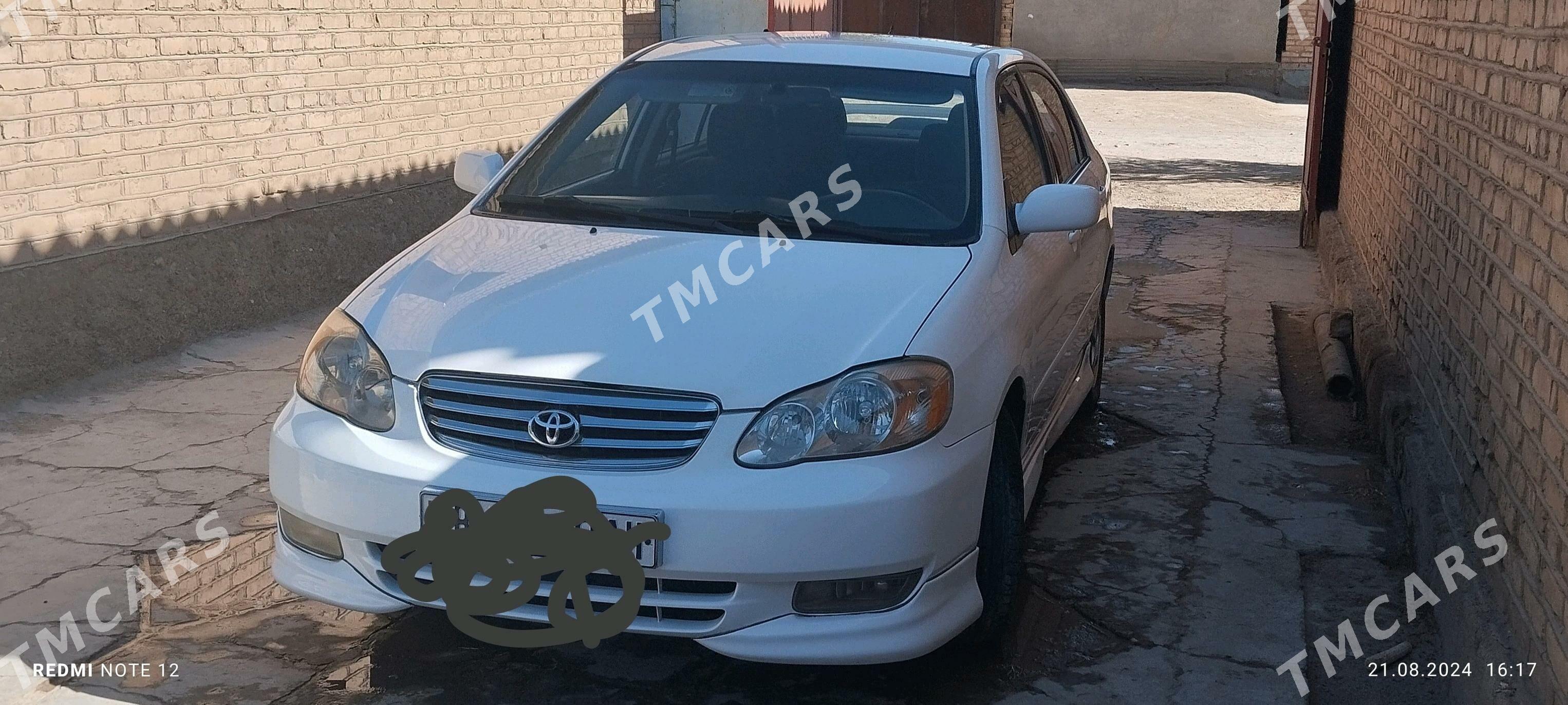 Toyota Corolla 2003 - 96 000 TMT - Теджен - img 2