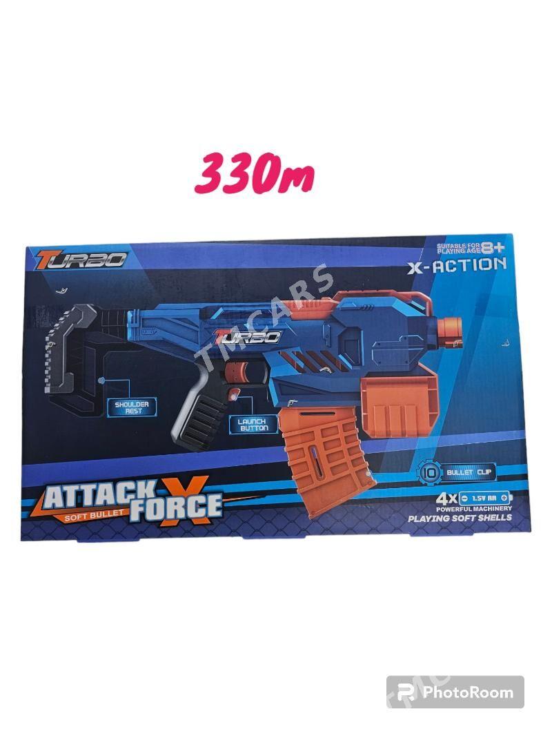 nerf awtomat pistolet - Aşgabat - img 8