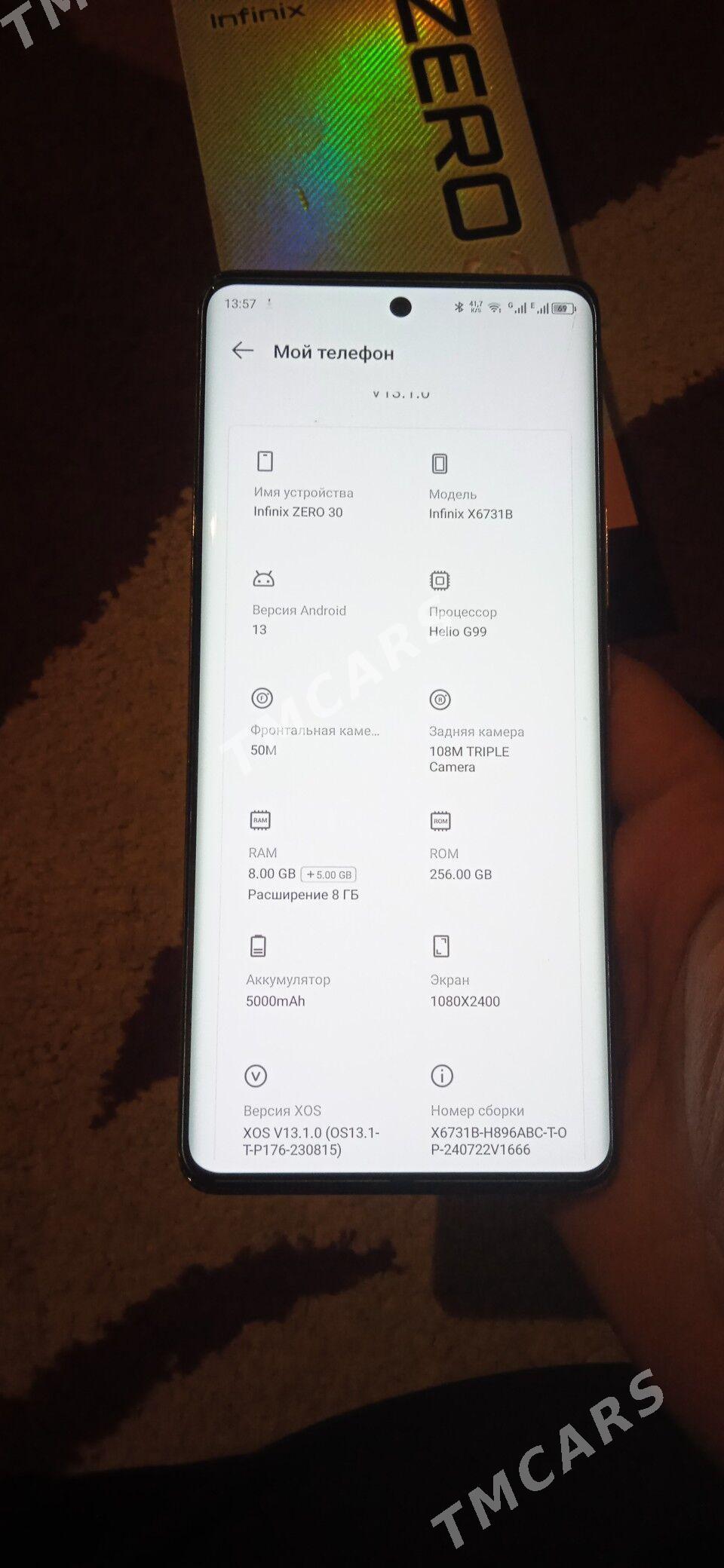Infinix zero 30 5G 16/256 - Ашхабад - img 4
