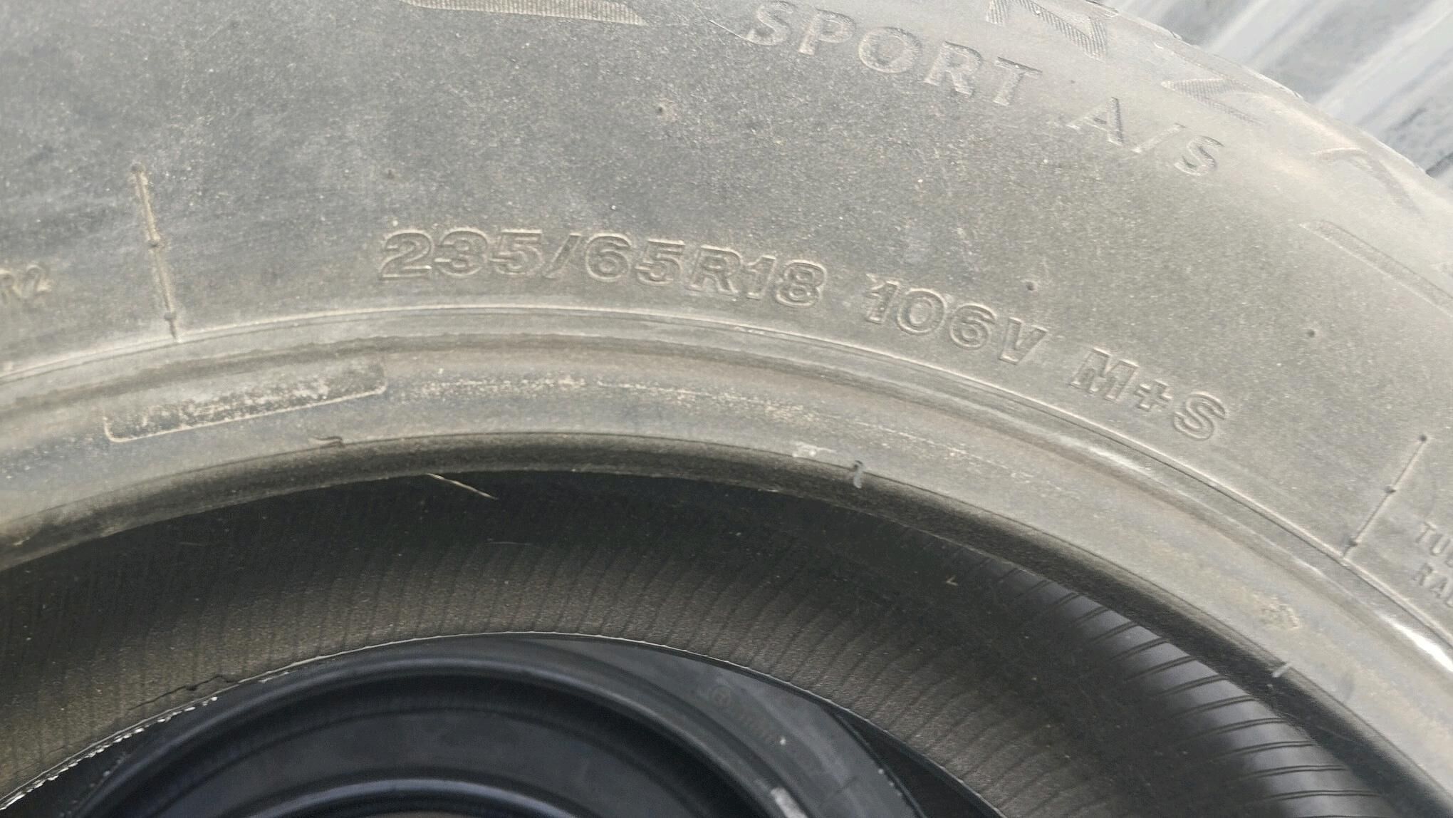 235/65R18 bridgestone 1 100 TMT - Bedew - img 2